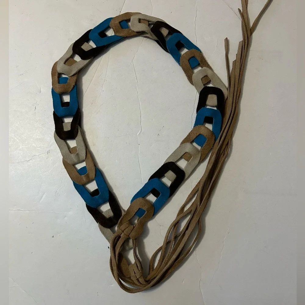 American Vintage Women's Multi colored leather Belt